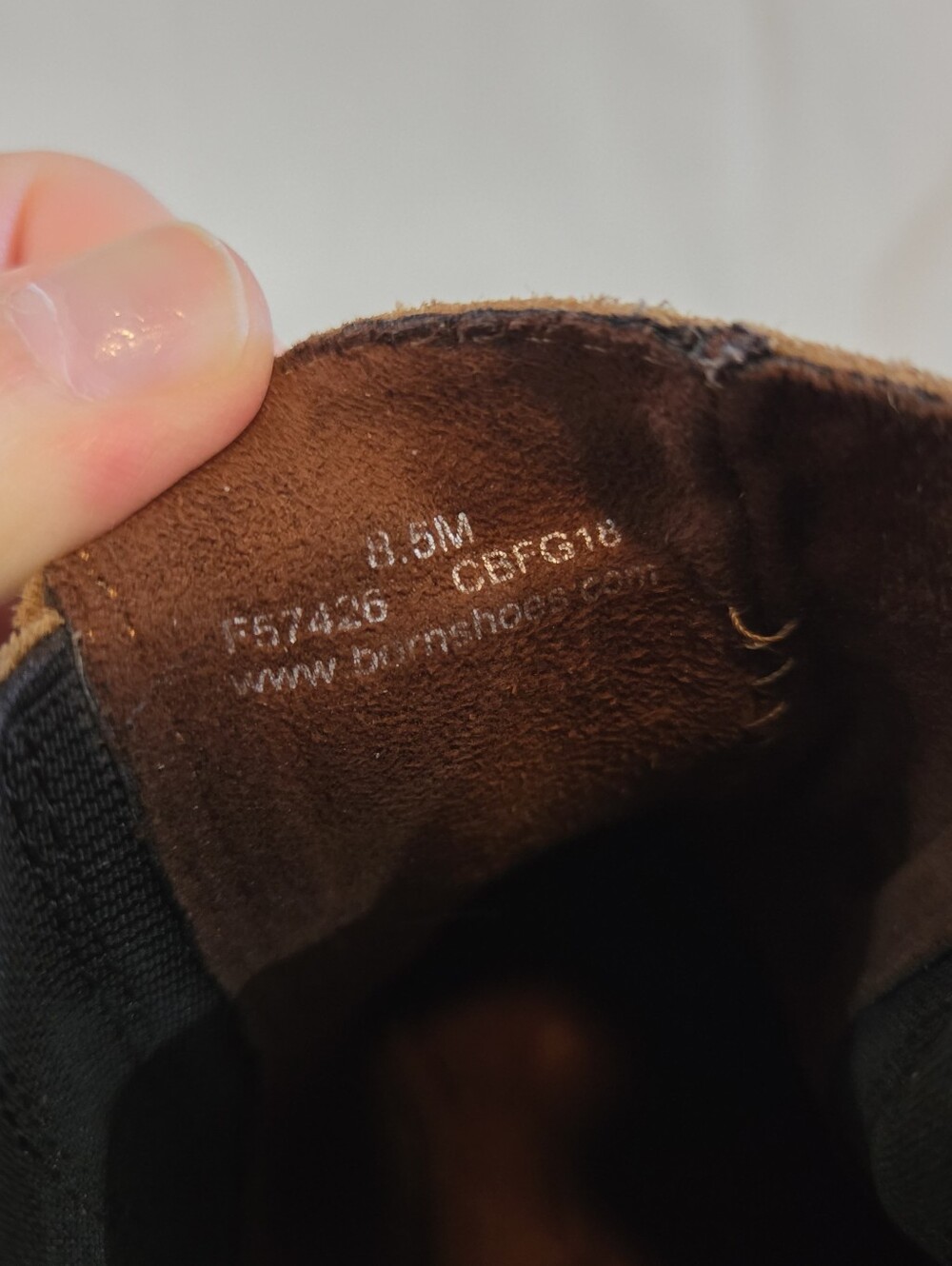 Born Moringa Brown Suede Ankle Booties 8.5M - Picture 10 of 10